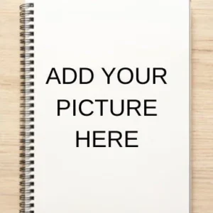 Notebook – Upload your own cover image