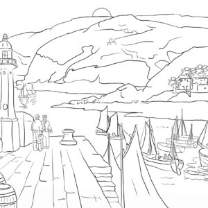 Example Your Black Ink Folded Notecards